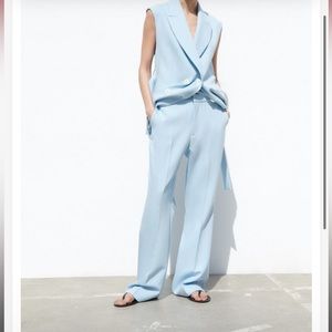Zara suite wide leg pants